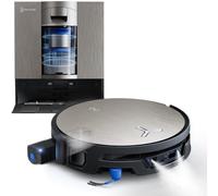 ECOVACS X12S OMNICYCLONE Robot Aspirador y Fregasuelos, Blast 27000Pa | FocusJet para pre-disolver manchas, PowerBoost, OZMO ROLLER Gen3, extensión y elevación inteligentes, PureCyclone Gen2