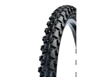 ECOVELO 1 cubierta de 26 x 1,90 (50-559) para bicicleta de montaña MTB bicicleta bicicleta negro neumáticos tachonados