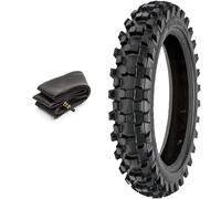 Ecovelò 1 Neumático 2.50 - 10 + Tubo de Cross neumático para Pit Bike Mini Motocicleta