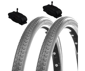 ECOVELO 2 Copertoni 24 X 1 3/8 2 Cubiertas, Gris