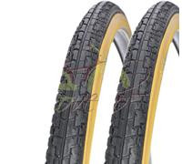ECOVELO 2 neumáticos 700 x 32 28 x 1 5/8 x 1 1/4 (32-622) negro para bicicleta de ciudad, carretera, senderismo, vintage | neumáticos de carretera negros de goma para bicicleta