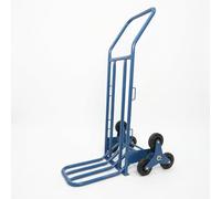 ECOVELO Carrito portaequipajes para escaleras, soporta hasta 150 kg, elevador de escaleras de 6 ruedas, plegable de acero