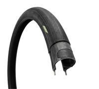 Ecovelo Neumático 24 x 1 (25-540) Negro - Neumático de Alta presión para Cochecito de Ruedas con discapacidad superligera y Bicicleta de Carreras Junior | Deslizante y Resistente