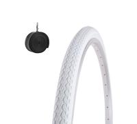 ECOVELO Neumático Kenda 26 x 1 3/8 (37-590) + cámara de neumático de carretera de goma para bicicleta holandesa Fixed