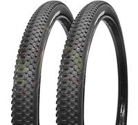 ECOVELO 2 neumáticos 27,5 x 2,10 (54-584) neumáticos 27,5 bicicletas de montaña neumáticos neumáticos tacos rígidos bicicleta MTB,Negro