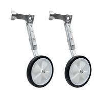 ECOVELO - Par de ruedines universales para bicicletas de niño y niña de 16" y 24", con estabilizadores laterales para bicicletas de 16" y 24"