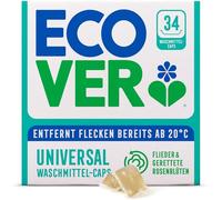 Ecover Bio Laundry Capsules x34, lila y rosa rescatada