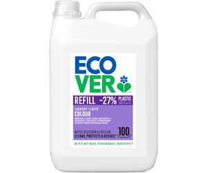 Ecover Detergente Líquido Concentrado Color - Flores de Manzano y Fresia - 5 l Ecover