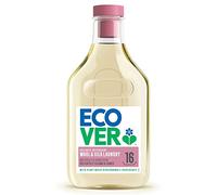 Ecover, Detergente líquido lavadora ecológico para ropa delicada, Fragancia Waterlily, Honeydew, Delicado 750ml, 16 lavados