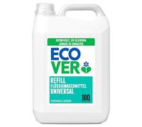Ecover Detergente líquido para lavadora ecológico - Detergente para ropa blanca y de color, Fragancia Honeysucke - Jazmin, Formato rellenable, 100 lavados, Multicolor, 5 l (el paquete puede variar)