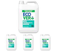Ecover Detergente líquido para lavadora ecológico - Detergente para ropa blanca y de color, Fragancia Honeysucke - Jazmin, Formato rellenable, 100 lavados, Multicolor, 5 l (el paquete puede variar)