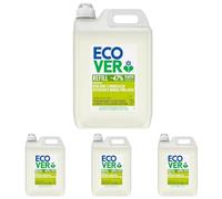 Ecover Lavavajillas líquido ecológico, Fragancia Lemon/Aloe, formato rellenable de 5L (Paquete de 4)