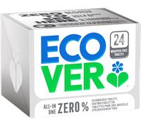 Ecover Pastillas de Lavavajillas Todo en Uno ZERO - 24 piezas Ecover