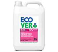 Ecover Suavizante de relleno, proporciona un lavado suave y suave, aroma a flor de manzana y almendra, 200 lavados, 1 x 5 l