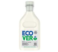 Ecover ZERO Suavizante lavadora ecológico, ingredientes biodegradables, sin fragancia, sin colorantes, formato de 1L, 33 lavados