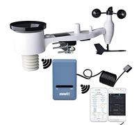 ECOWITT GW1101 Estación meteorológica con sensor exterior, sensor exterior inalámbrico 7 en 1 WS69 + pasarela wifi interior GW1100, Asistente meteorológico 868