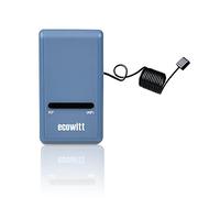 Ecowitt - Termómetro higrómetro de presión barométrica, temperatura interior, sensor GW1100 para el hogar, IOT, estación base para la serie de sensores Ecowitt