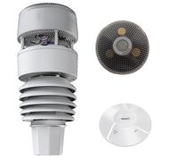 ECOWITT Wittboy GW2001 Estación Meteorológica, 3 en 1 Pasarela Interior WiFi Hub GW2000 + 7 en 1 Sensor Meteorológico Inalámbrico Doméstico WS90 con Alimentación Solar, 868