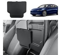 ECOZEN Caja de Almacenamiento Oculta Tesla Model Y Juniper 2025 2026 y Model 3 Highland 2024-2026 Console Organizer Caja de Almacenamiento Oculta para Consola Central Accesorios Tesla Model Y Model 3