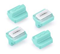 Ecraft Cuchillas de repuesto para recortadora de papel, herramienta multifunción de 4 estilos, con cuchillas de esfera de hoja de corte de papel ondulado, repuestos de hoja verde menta (paquete de 4)