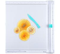 Ecraft Tablero de puntuación para cortadora de papel: cortador de papel artesanal de 12 x 12 pulgadas, plegable y anotador para la cubierta del libro, caja de regalo y fotos, etc