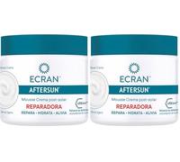 Ecran Aftersun - Aftersun en Textura Mousse Crema, Calma, Alivia y Repara la Piel, Textura Ligera y Cremosa, Máximo Frescor, Fórmula con VitEox 80-350 ml (Paquete de 2)