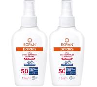 Ecran Denenes - Leche Protectora Solar para Pieles Sensibles y Atópicas con SPF50+ - 100 ml (Paquete de 2)