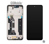 Écran LCD + Vitre Tactile avec Châssis Noir Original Motorola Moto G35 XT2433