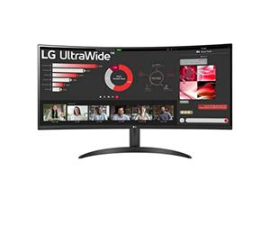 Ecran PC Gaming LG 34WR50QC B 34'' Incurvé UWQHD Noir