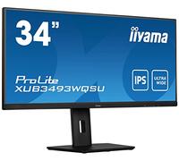 iiyama ProLite XUB3493WQSU-B5 pantalla para PC 86,4 cm (34") 3440 x 1440 Pixeles UltraWide Quad HD LED Negro
