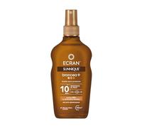Ecran Sunnique - Aceite Solar Bronce FPS10 Activa el Bronceado - 200 ml | La tecnología PureBronze activa la melanina hasta un 55% para broncearte más rápido sin autobronceador
