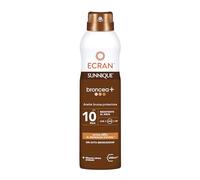 Ecran Sunnique - Aceite Solar en Bruma Bronce FPS10-250 ml | La tecnología PureBronze activa la melanina hasta un 55% para broncearte más rápido sin autobronceador