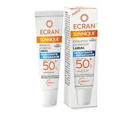 Ecran Sunnique - Bálsamo Protector Labial SPF50+ - 10 ml | Protección solar para labios hidratante y reparadora enriquecida con ácido hialurónico y péptidos de colágeno