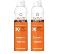 Ecran Sunnique, Bruma Protectora Invisible con SPF30-250 ml (Paquete de 2)