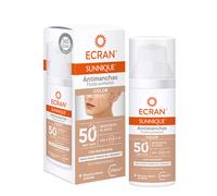 Ecran Sunnique - Fluido Protector Solar SPF 50+, con Color, Antimanchas, Protege de Quemaduras, Corrige Imperfecciones, Unifica el Tono de la Piel, Fórmula con VitEox 80 - 50 ml