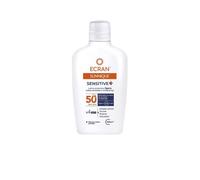 Ecran Leche protectora Sunnique Sensitive – Pantenol, SPF50+, sin perfume/alcohol – 200 ml