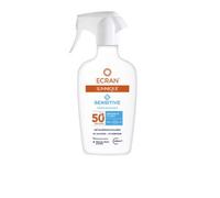 Ecran Sunnique Sensitive - Leche Solar Spray FPS50+ Piel Sensible 270 ml | Formulada para pieles muy claras y reactivas, propensas a las reacciones al sol. Pulverización fácil sobre el cuerpo