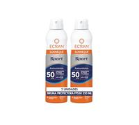 Ecran Sunnique Sport - Bruma Solar FPS50 Resistente al Sudor - 2 x 250 ml