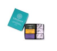 Écrin de Fleur - Paquete de 3 jabones ecológicos hechos a mano (jabón de cedro 1x90g, jabón de limón y caléndula 1x90g, jabón de lavanda 1x90g)
