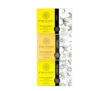 Écrin de Fleur - Set de Regalo Jabones Artesanales Orgánicos para Hombre y Mujer, Hechos a Mano en Francia, Certificados COSMOS & Nature et Progrès, Aromas Cítricos, 3 x 90g