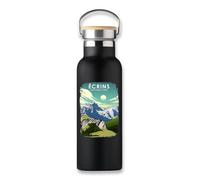 Ecrins National Park France - Termo de vacío, botella ecológica, taza de café
