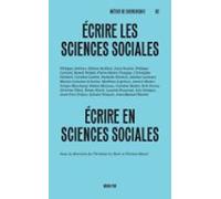 Écrire Les Sciences Sociales Écrire En Sciences Sociales (ebook)
