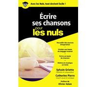 Ecrire ses chansons pour les nuls