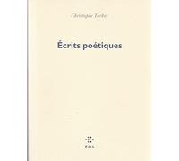 Ecrits poétiques