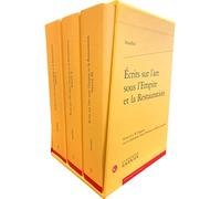 Ecrits sur l'art sous l'Empire et la Restauration: Pack en 3 volumes