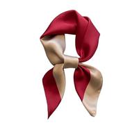 Ecroon Bufanda Chiffon Seda Grande Pañuelo Fulares Pañuelos para la cabeza Bufandas Pañuelo de Cuadrado para Mujer Cuadrada Seda Turbante