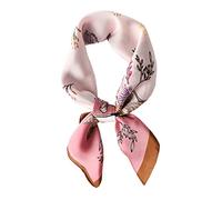 Ecroon Bufanda Chiffon Seda Grande Pañuelo Fulares Pañuelos para la cabeza Bufandas Pañuelo de Cuadrado para Mujer Cuadrada Seda Turbante