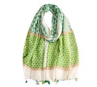 Ecroon Bufanda Fular De Mujer Flores calientes de invierno Bufandas De Algodón de Lino Pañuelo cuello Estola