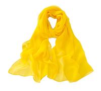 Ecroon Bufandas Fulares Pañuelos para la cabeza Pañuelo Mujer Turbante Largo Bufanda Seda Sensación Bufandas