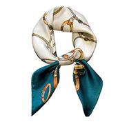Ecroon Mujer Regalos Panuelo Chiffon Bufanda de Seda de Morera Pañuelo Cuadrada Seda Fulares